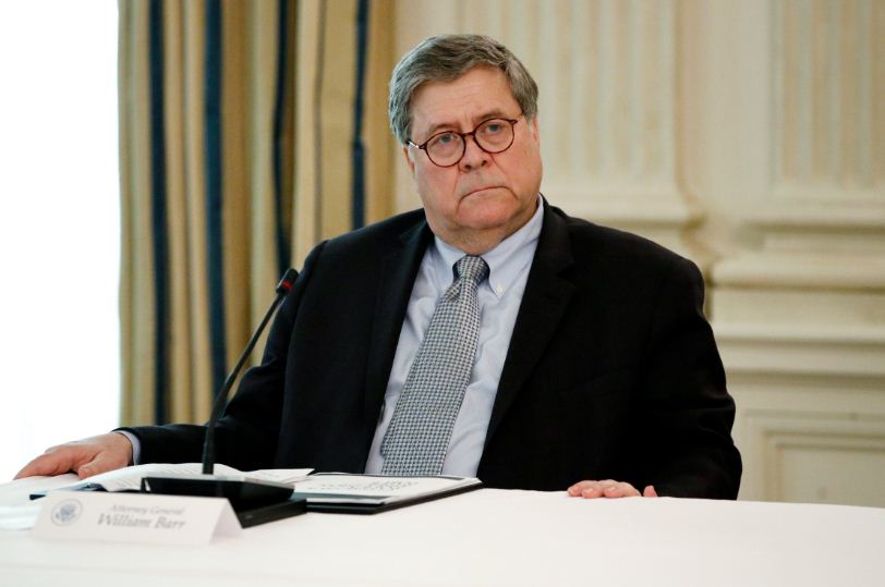 Barr in bunker blow to President