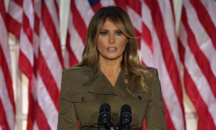 Melania Trump recognizes the pandemic's painful toll as her husband's convention ignores it