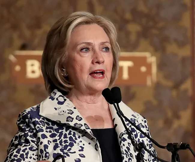 US Election: Hillary Clinton in support of presidential candidate Biden