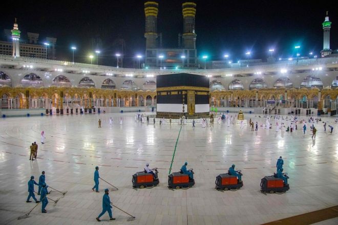 Scaled back Hajj pilgrimage due to start in Saudi Arabia