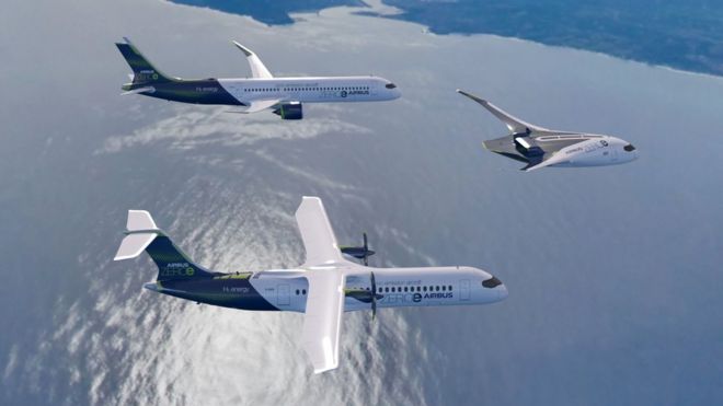 Airbus looks to the future with hydrogen planes