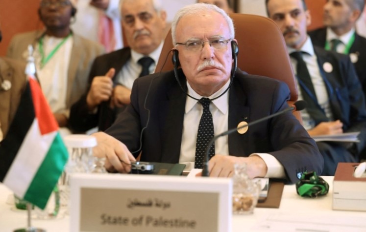Palestinian FM slams moves to normalise relations with Israel