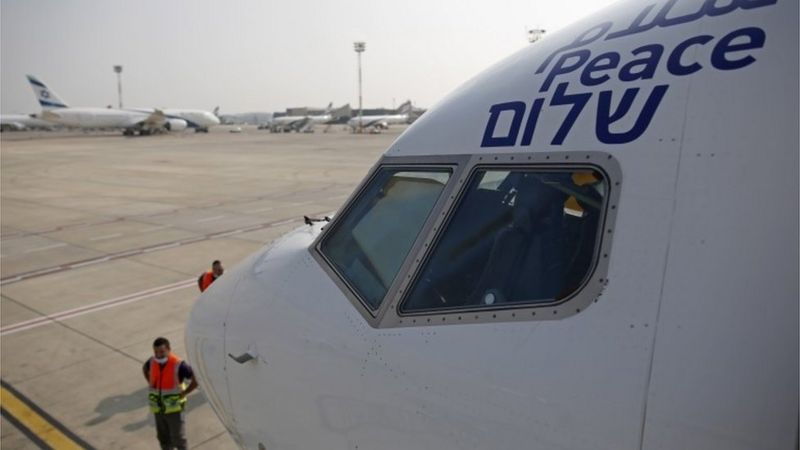 Israel and UAE set for historic direct flight following peace deal