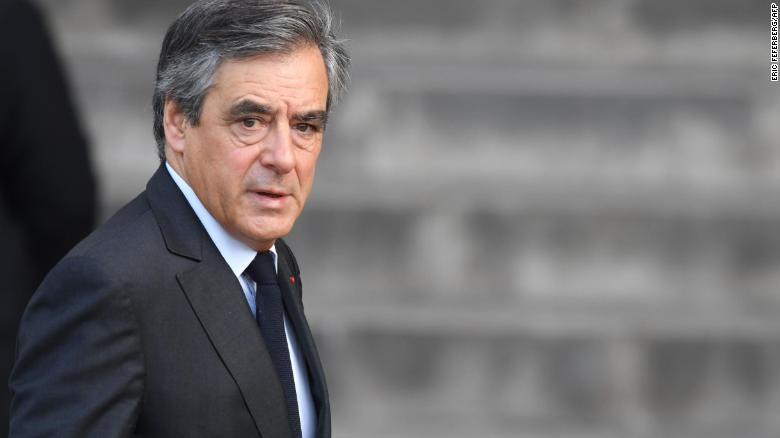 Former French Prime Minister François Fillon sentenced to five years