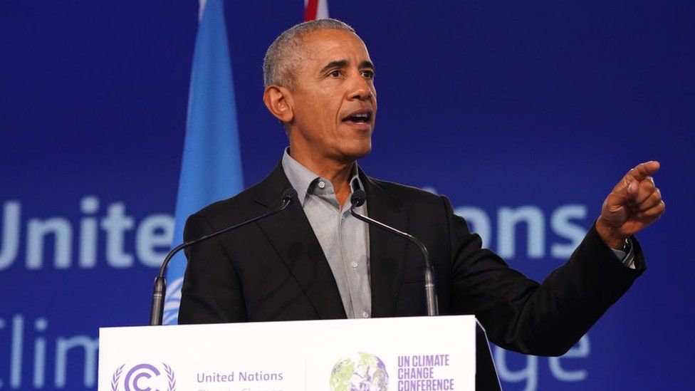 Obama tells young people to stay angry on climate fight