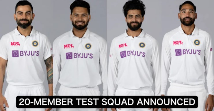 BCCI Announces Team India’s 20-Men Squad For WTC Final And England Tests